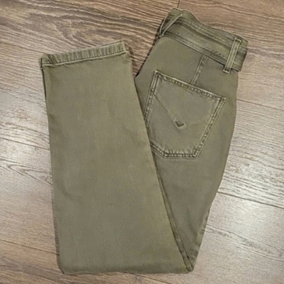 NWT! HUDSON HIGH RISE ORGANIC COTTON UTILITY STRAIGHT ANKLE JEANS / PANTS, 4 - Picture 4 of 7